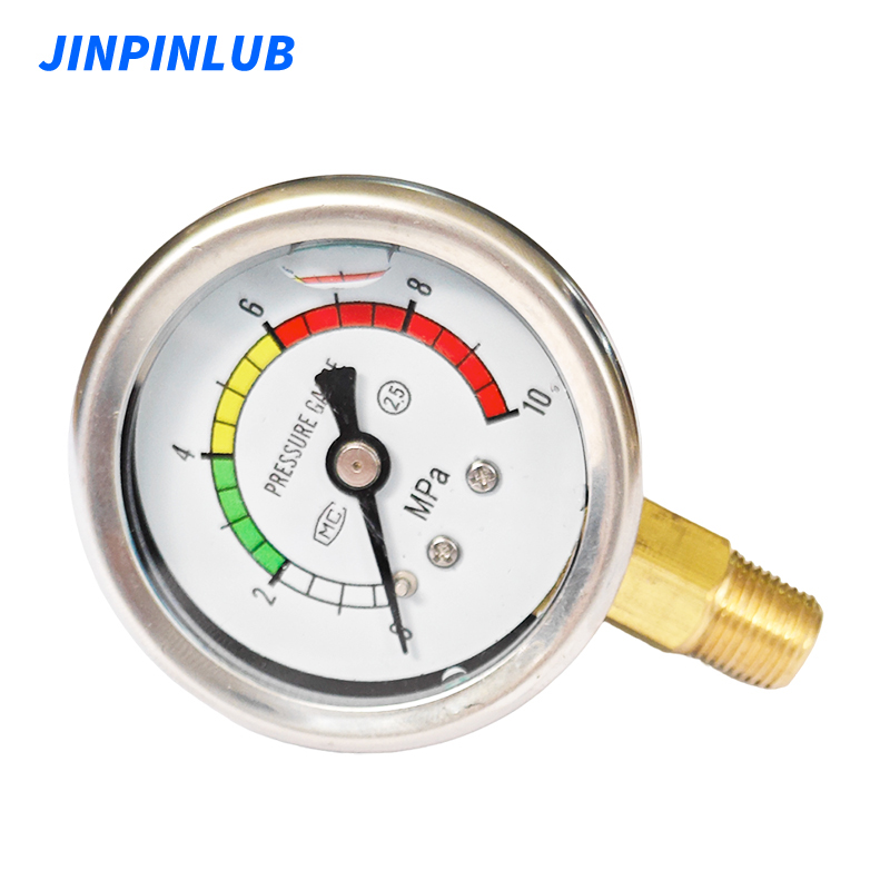 10MPa Immersion Vertical Pressure Gauge for lubrication Pump