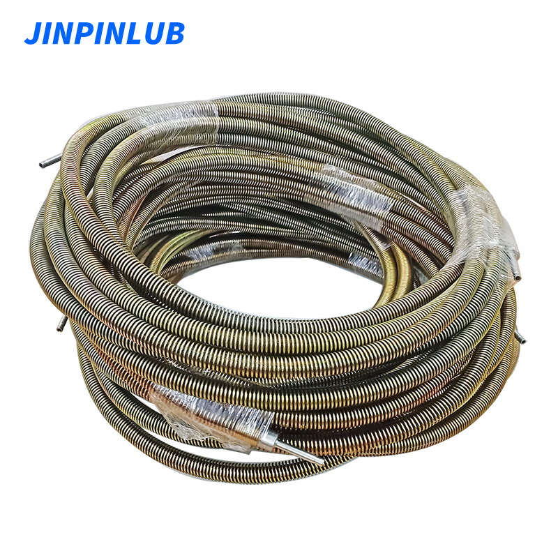 PST Outer Spring Braided Sheath Hose For Lubrication Circuit